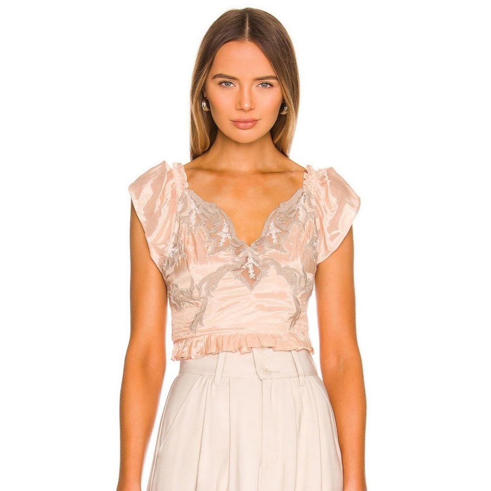 Free people say it again silky top